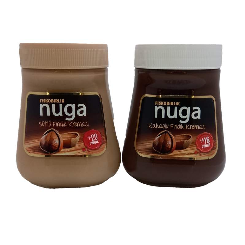 Çikolata Nuga Sütlü Fındık Kreması 700 gr ve Nuga